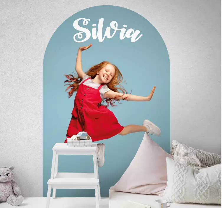 Henkilökohtainen kaari geometriset tarrat - Tenstickers