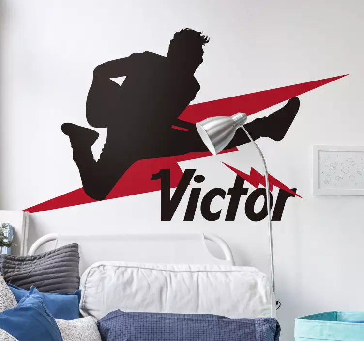 Henkilökohtainen kitaristin rock-tarra - Tenstickers