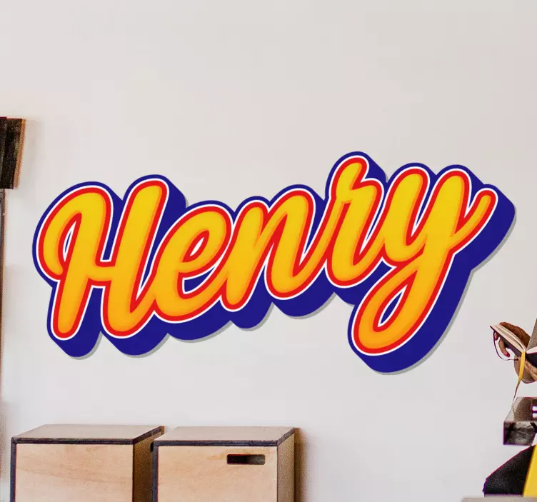 Henkilökohtainen vintage graffiti-käsikirjoitus urbaanitarra - Tenstickers