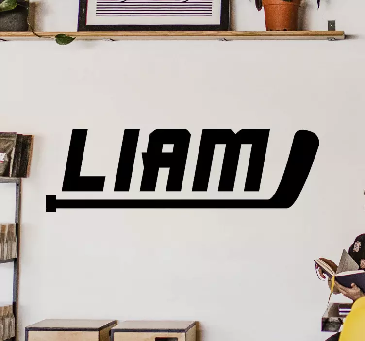 Jääkiekon nimen suunnittelu dinosaurus tarra - Tenstickers