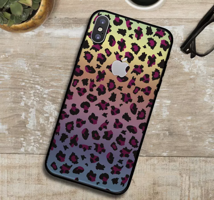 Jaguarin kuva Iphone tarra - Tenstickers