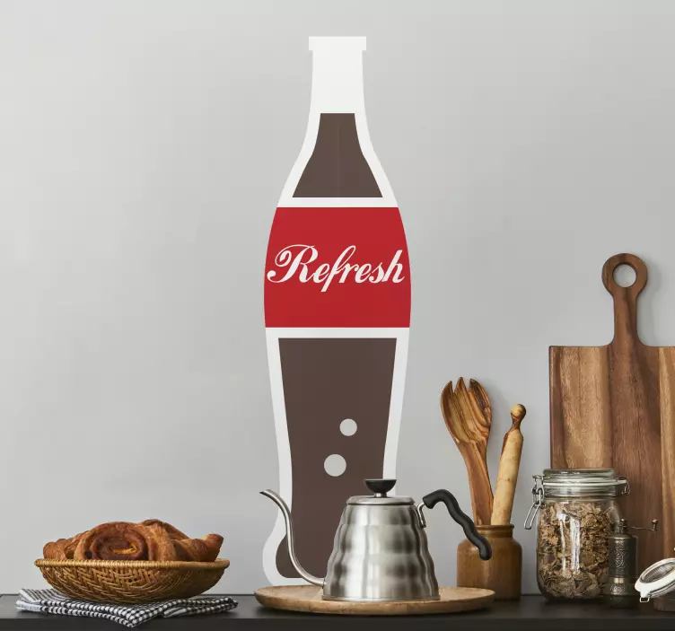 Juo virvokkeita keittiötarra - Tenstickers