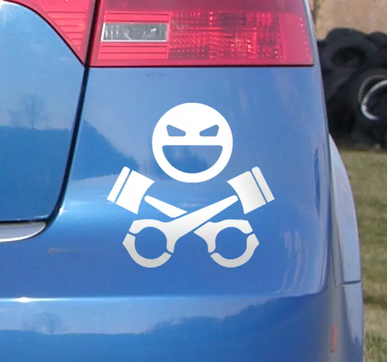 Kallo ja avaimet autotarra - Tenstickers