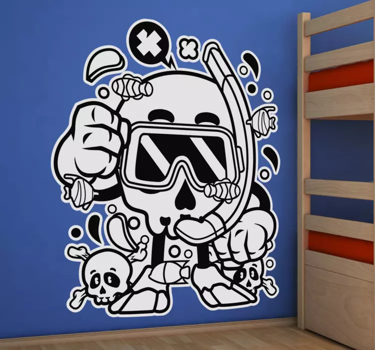 Kallo sukellus meri urbaanitarra - Tenstickers