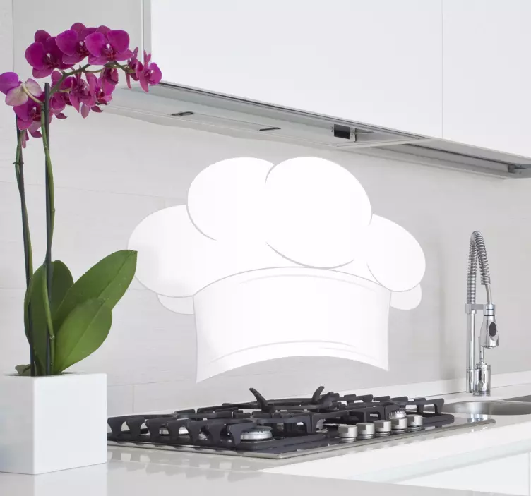 Keittiö sisustustarra kokkihattu - Tenstickers