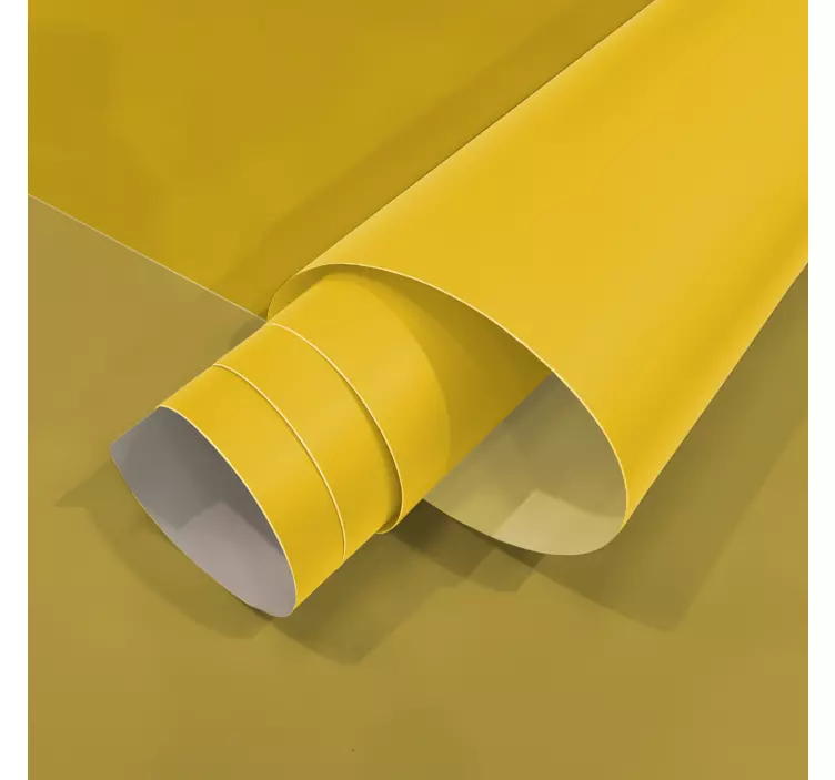 Keltainen matto huonekalutarra - Tenstickers