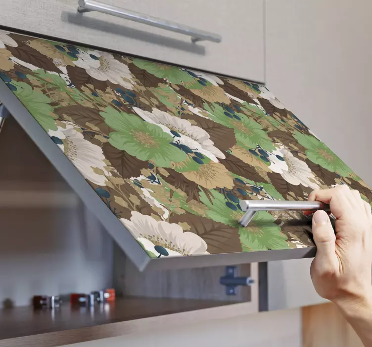 Kevätkimpun huonekalutarra - Tenstickers