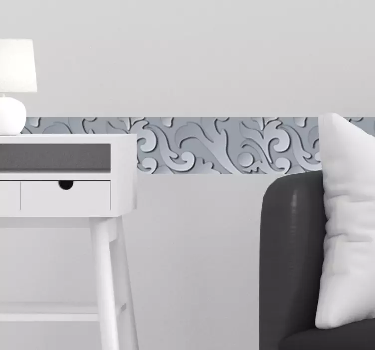 Kaunis metalli vaikutus kehystarra - Tenstickers