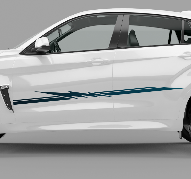 Kilpailun raita autolle autotarrat - Tenstickers