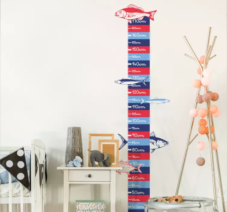 Korkeuden seurantakaavio mittatarra - Tenstickers