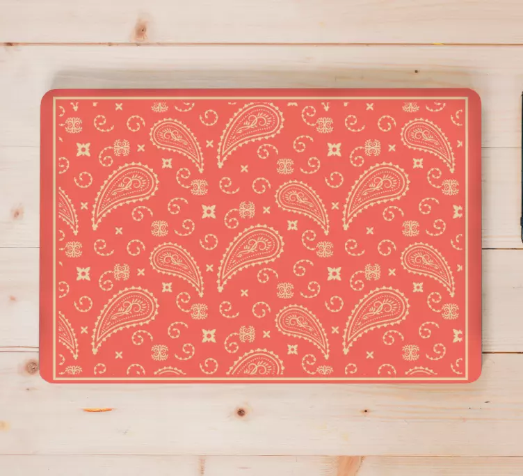 Kukka bandana Läppäritarra - Tenstickers