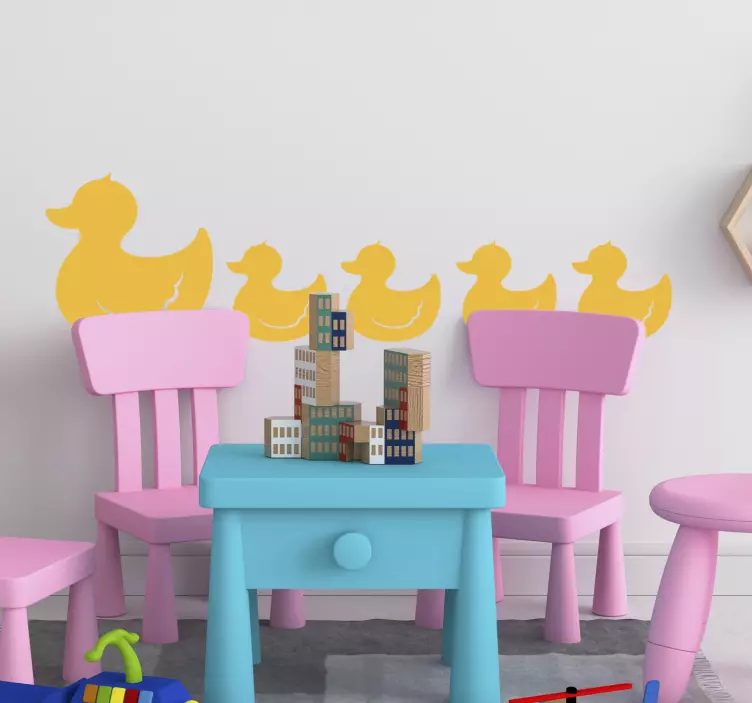 Kumiankka-ankan lintujen seinä tarra - Tenstickers