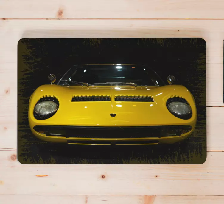 Lamborghini miura Läppäritarra - Tenstickers