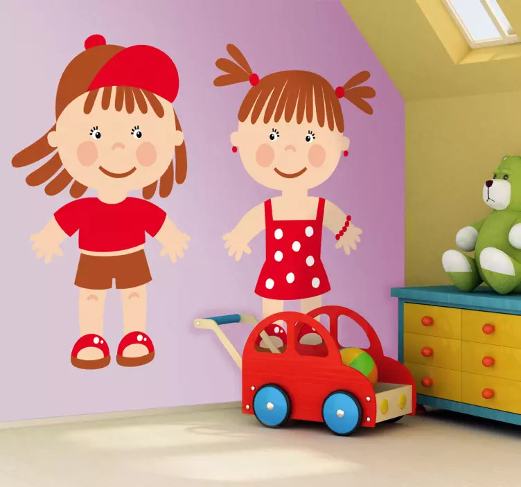 Lapset tarroja taaperoille - Tenstickers