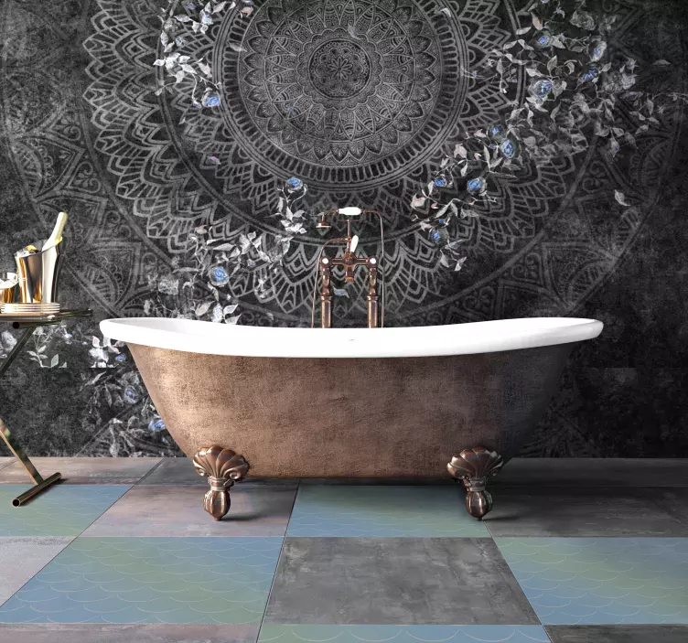 Lattiapäällyste pastellivaa'at Lattiatarra - Tenstickers