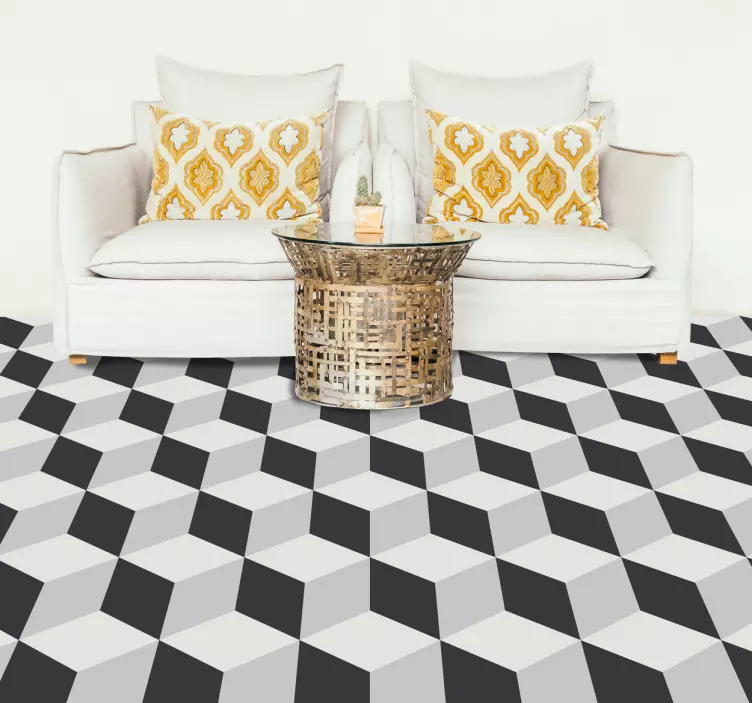 Lattiatarra 3D kuvio - Tenstickers