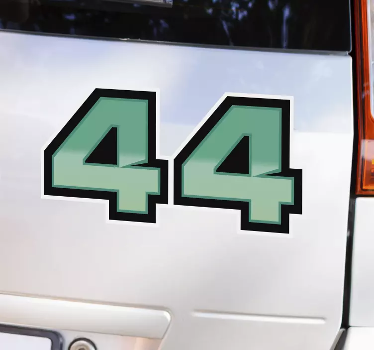 Lewis hamilton 44 -autotarra - Tenstickers