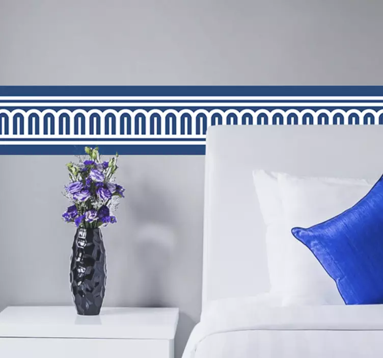 Liima reunaseinämä tarra - Tenstickers