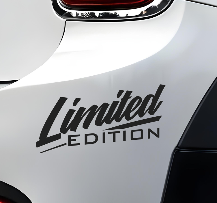 Limited edition autotarra - Tenstickers