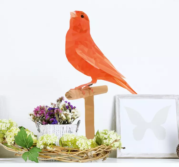 Lintu Sisustustarra - Tenstickers