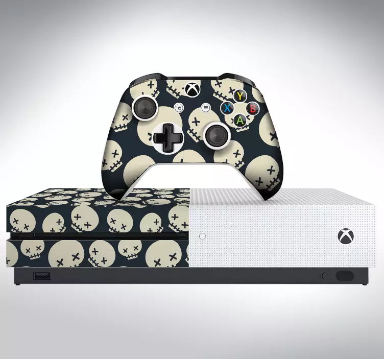 Luurankojen xbox-iho -tarra - Tenstickers