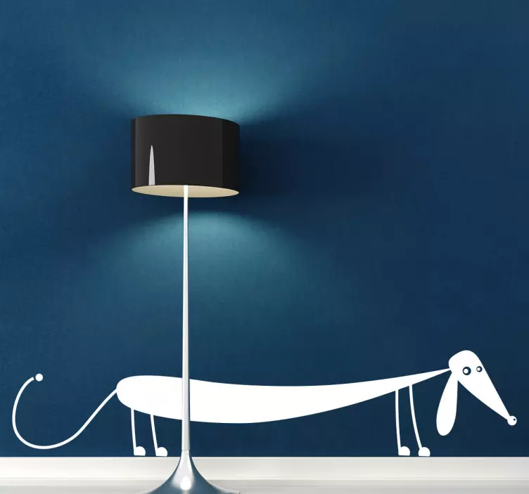 Makkara koira Seinätarra - Tenstickers