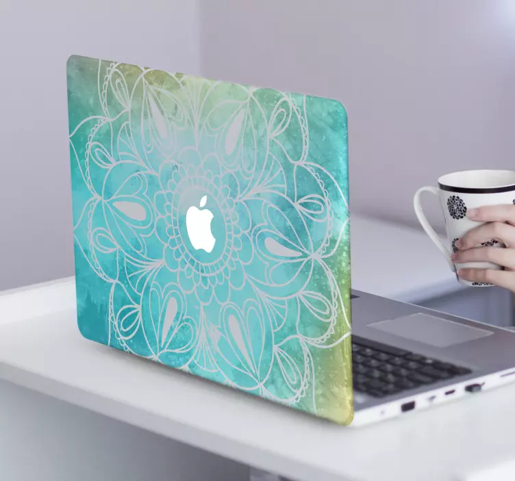 Mandala tyyli macbook iho - Tenstickers