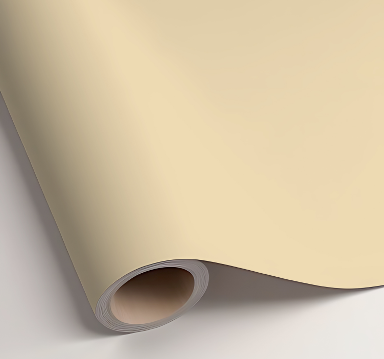 Matta norsunluu yksivärinen vinyylitarra - Tenstickers