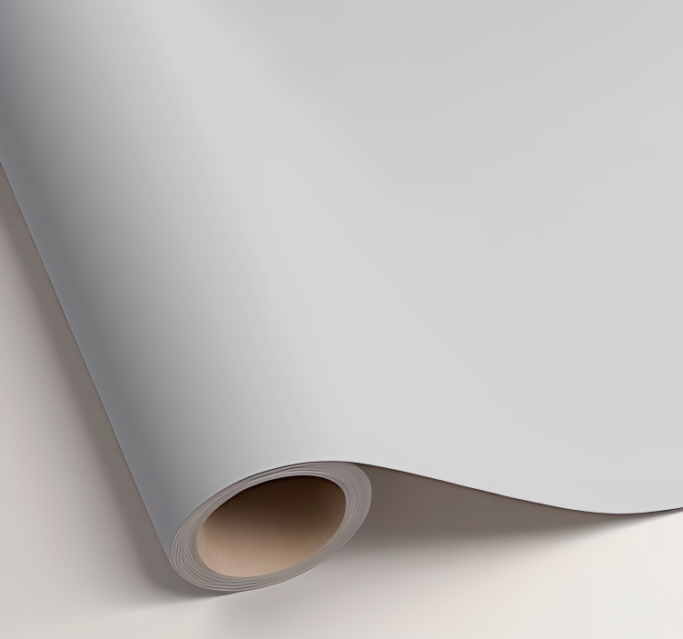 Matta vaaleanharmaa yksivärinen vinyylitarra - Tenstickers