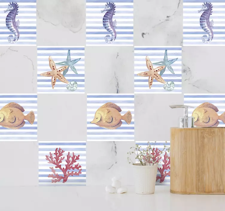 Meri elämä kaakelitarra - Tenstickers