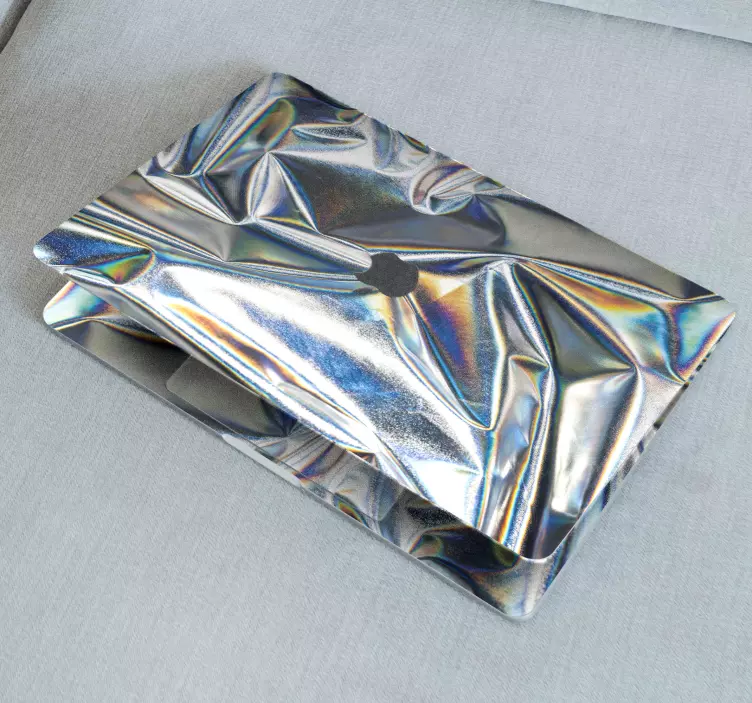 Metallinen holografinen läppäritarra - Tenstickers