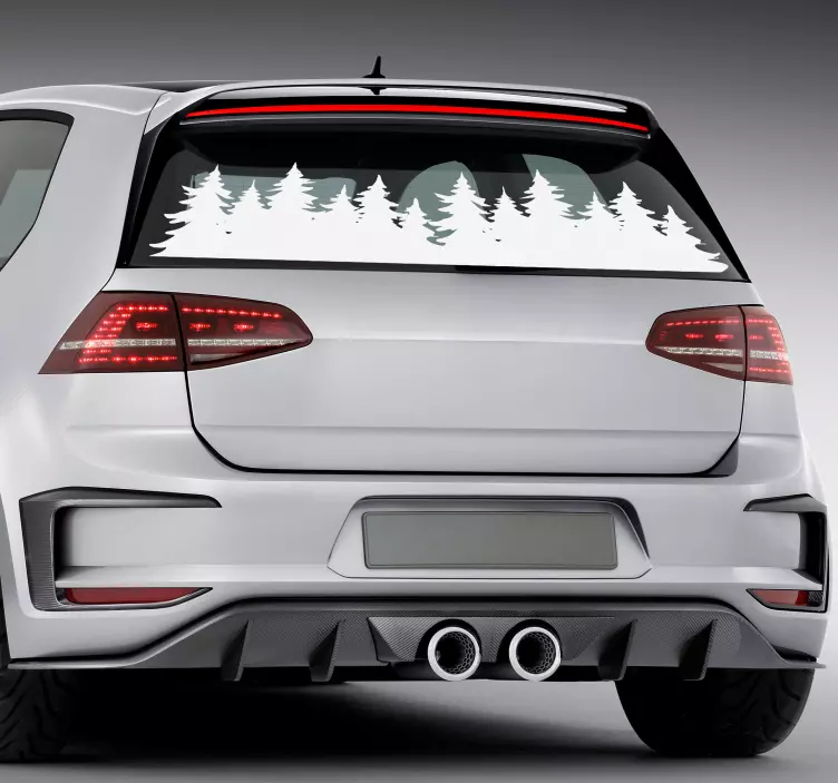 Metsän kuuset autotarra - Tenstickers