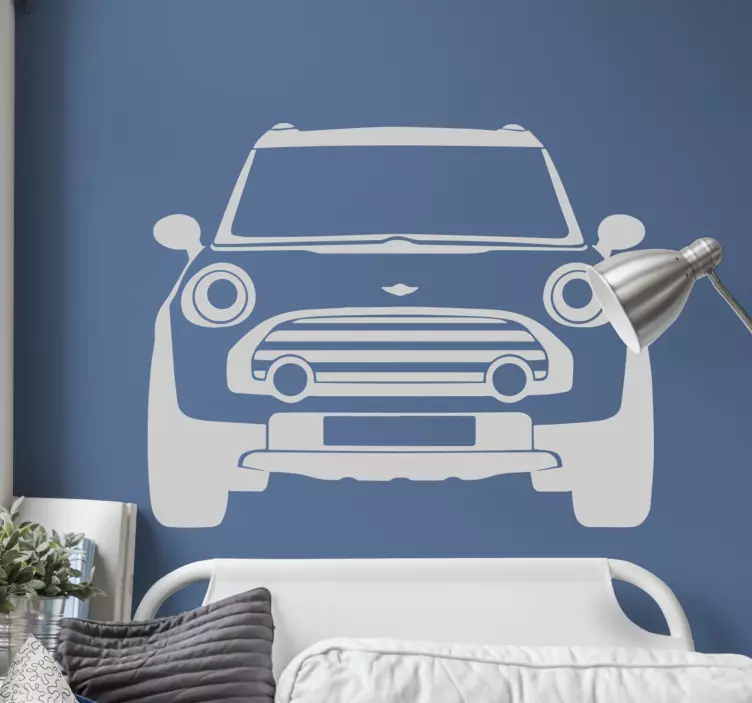Mini cooper-seinätarrat - Tenstickers