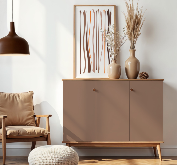 mocha mousse huonekalutarra - Tenstickers