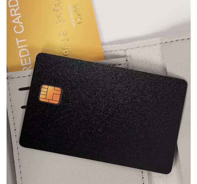 Moderni tumma tekstuuri tausta Luottokorttitarra - Tenstickers