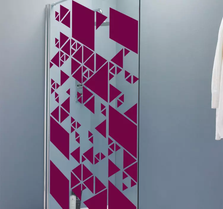 Monikulmainen suihkunäyttö - Tenstickers