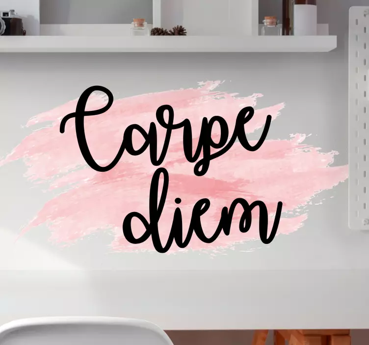 Motivoiva lainaus mietelause seinätarra - Tenstickers