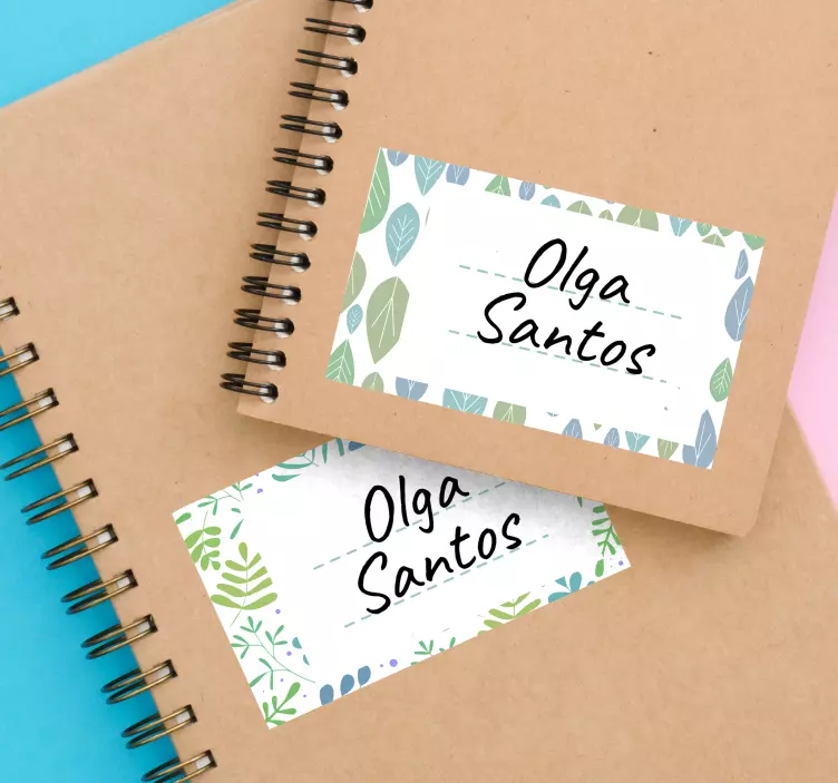 Mukautetut tarrat kasvien seinä tarra - Tenstickers