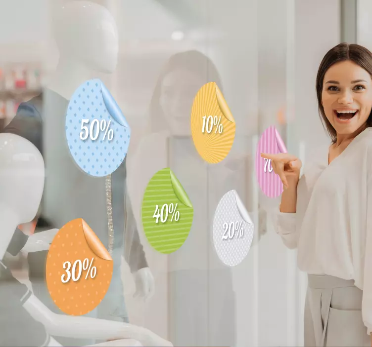 Muokattava Alennustarra - Tenstickers