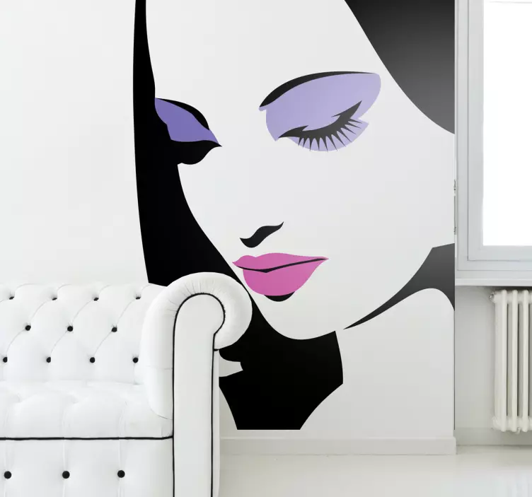 Muotokuva meikkitarra - Tenstickers