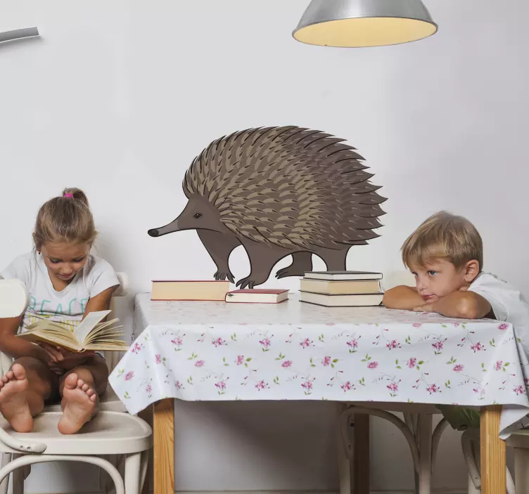 Mahtava muurahaiskarhu seinätarra - Tenstickers