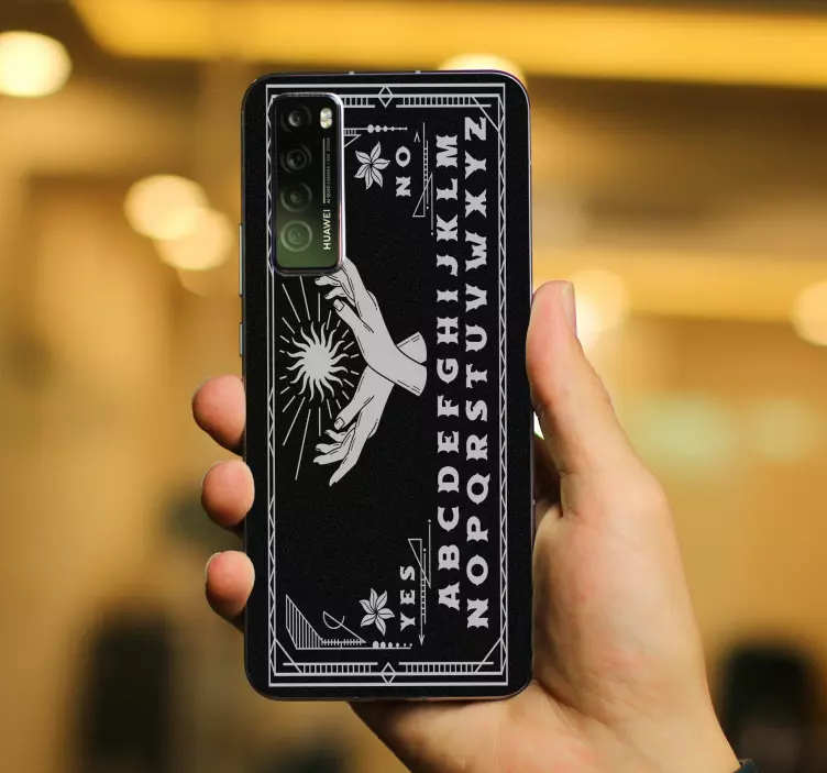 Mystinen ouija-lauta Huawei tarra - Tenstickers