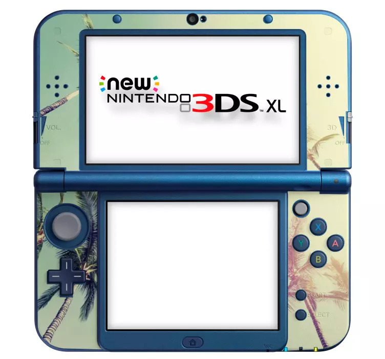 Nintendo tarra trooppiset palmunlehdet new nintendo 3ds xl - Tenstickers