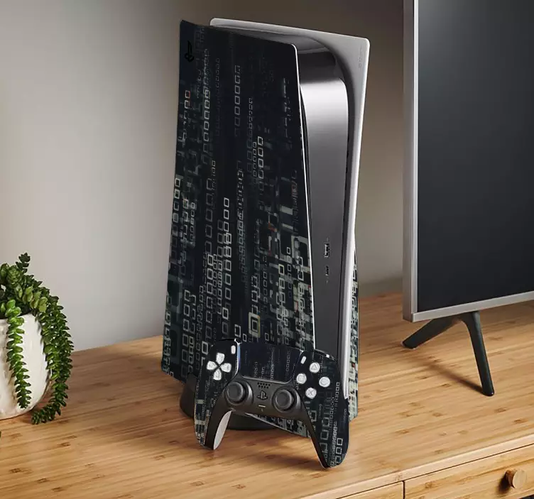 Nopeusvalo ja kohdevalot digitaalinen PS5 skin - Tenstickers