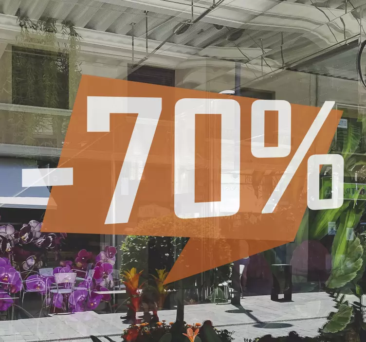 Numeroitu alennustarra - Tenstickers