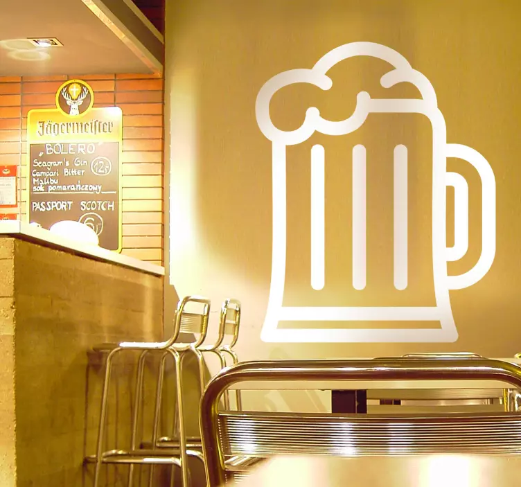 Olut Ikoni Tarra - Tenstickers