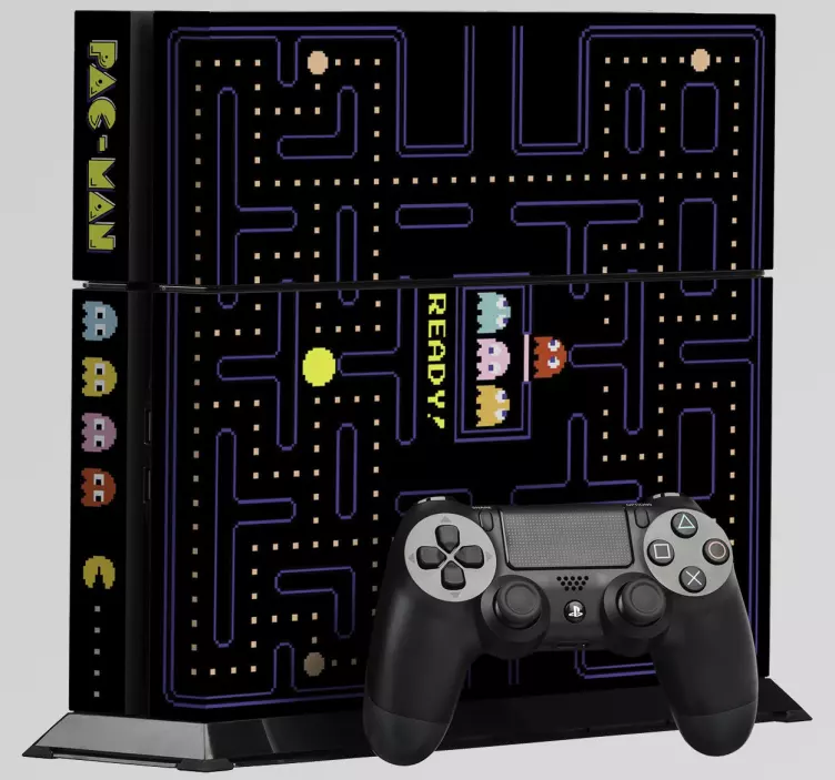 Pac-man ps4 ihonkoristetarra - Tenstickers