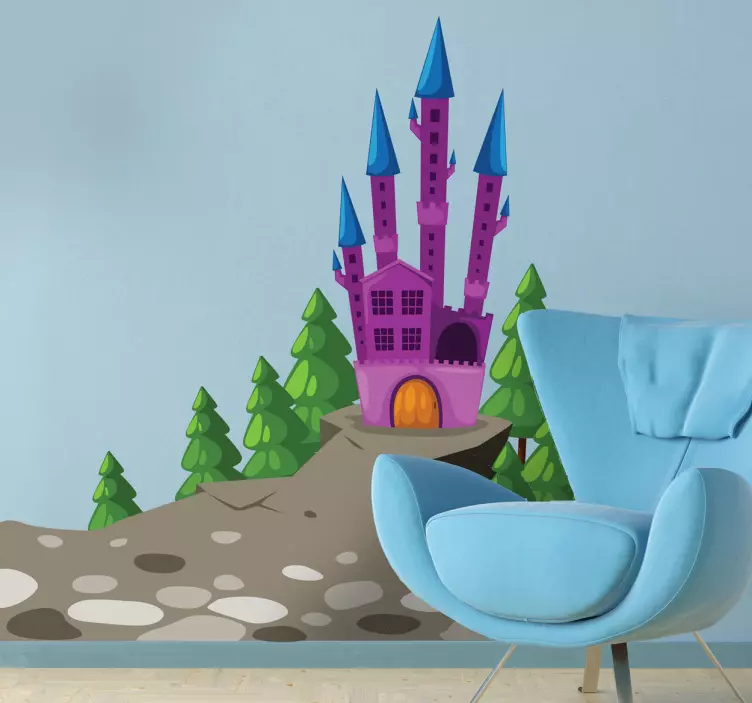 Pahan linnan lapset -tarra - Tenstickers