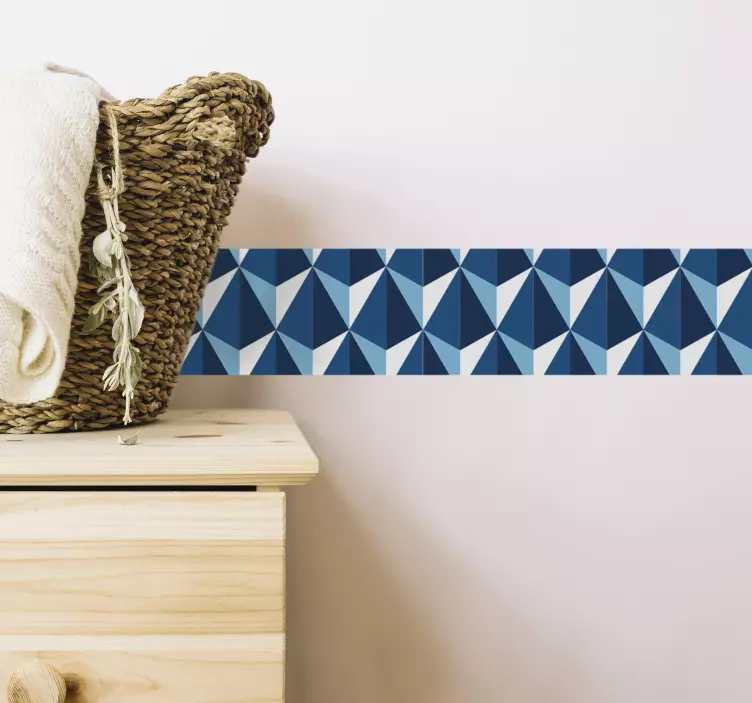 Pantone seinäreunus tarra - Tenstickers