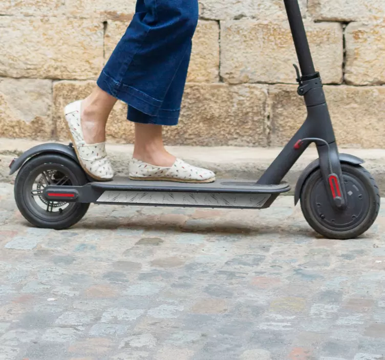 Patinete textura mármol e-kick skootteriin - Tenstickers